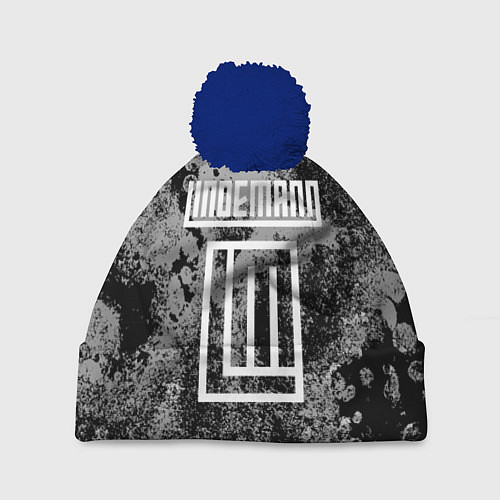 Шапка c помпоном LINDEMANN / 3D-Тёмно-синий – фото 1