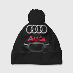 Шапка c помпоном AUDI