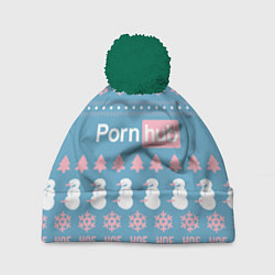 Шапка c помпоном Pornhub - christmas sweater