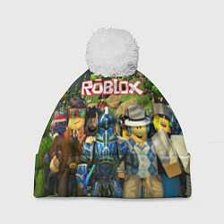 Шапка c помпоном ROBLOX