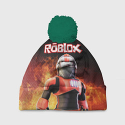 Шапка с помпоном ROBLOX, цвет: 3D-зеленый