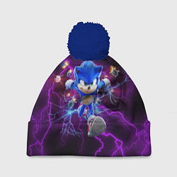 Шапка c помпоном SONIC
