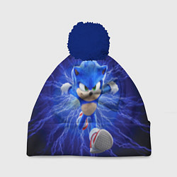 Шапка c помпоном SONIC