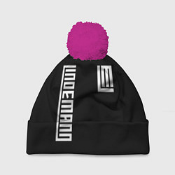 Шапка с помпоном LINDEMANN, цвет: 3D-малиновый