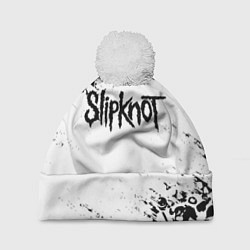 Шапка c помпоном SLIPKNOT