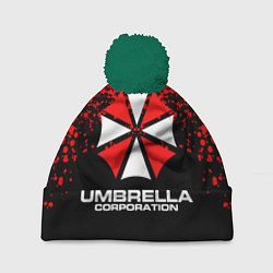 Шапка c помпоном Umbrella Corporation