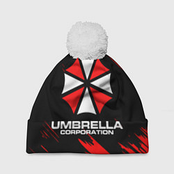 Шапка c помпоном Umbrella Corporation