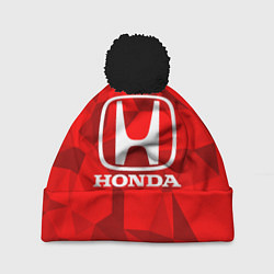 Шапка c помпоном HONDA