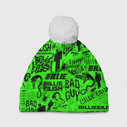 Шапка c помпоном BILLIE EILISH БИЛЛИ АЙЛИШ