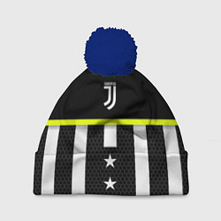 Шапка с помпоном Juventus Back to Shchool 202122, цвет: 3D-тёмно-синий