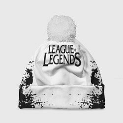 Шапка с помпоном League of legends, цвет: 3D-белый