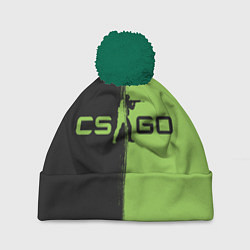 Шапка с помпоном CS GO, цвет: 3D-зеленый
