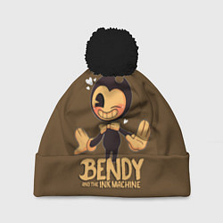 Шапка с помпоном Bendy And The Ink Machine, цвет: 3D-черный