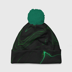Шапка с помпоном PuRRi$, цвет: 3D-зеленый