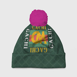 Шапка c помпоном GACHI GUCCI