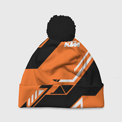 Шапка c помпоном KTM КТМ SPORT