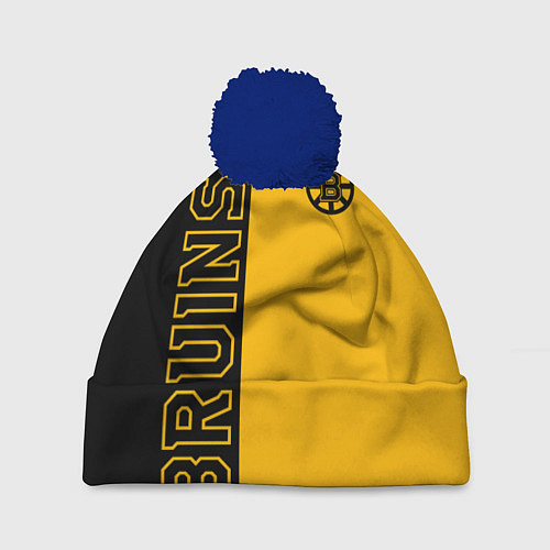 Шапка c помпоном NHL BOSTON BRUINS / 3D-Тёмно-синий – фото 1