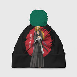 Шапка с помпоном BLEACH - Rangiku Matsumoto, цвет: 3D-зеленый
