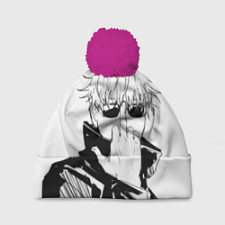 Шапка c помпоном Магическая битва Годжо