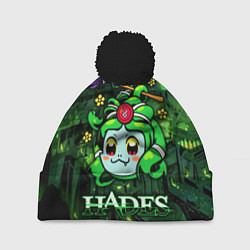 Шапка с помпоном Hades Dusa Gorgon, цвет: 3D-черный