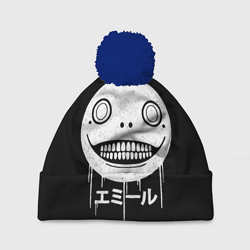 Шапка c помпоном Emil Nier: Automata / 3D-Тёмно-синий – фото 1