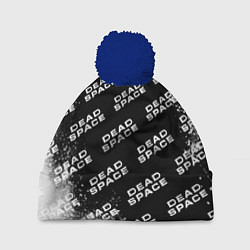 Шапка с помпоном Dead Space - Exposion Pattern, цвет: 3D-тёмно-синий