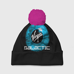 Шапка c помпоном Virgin Galactic Вирджин Галактик