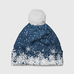 Шапка c помпоном Snow