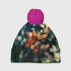 Шапка с помпоном Obscured by Clouds - Pink Floyd, цвет: 3D-малиновый