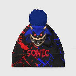 Шапка c помпоном SONIC EXE DARK SONIC