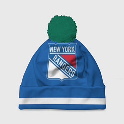 Шапка с помпоном New York Rangers Панарин, цвет: 3D-зеленый