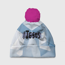 Шапка с помпоном Personal Jesus by Depeche Mode, цвет: 3D-малиновый