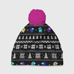 Шапка c помпоном Ornament - Among Us new year