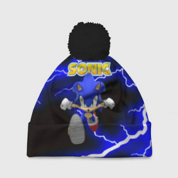 Шапка c помпоном Sonic storm electro