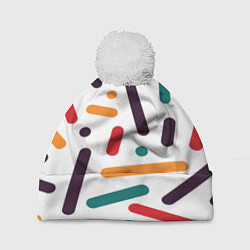 Шапка c помпоном Oval oil