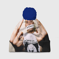 Шапка с помпоном Eminem: I am Rap, цвет: 3D-тёмно-синий