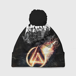 Шапка с помпоном Linkin Park: Comet, цвет: 3D-черный