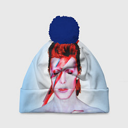 Шапка с помпоном Aladdin sane, цвет: 3D-тёмно-синий