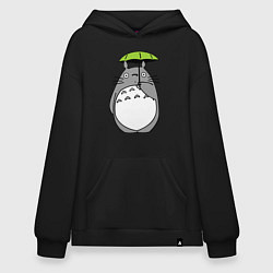 Худи оверсайз Totoro с зонтом