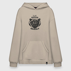 Худи оверсайз Russian Grizzly