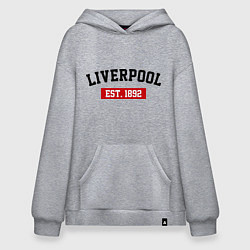 Худи оверсайз FC Liverpool Est. 1892