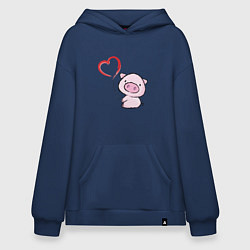 Худи оверсайз Pig Love