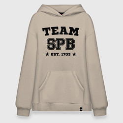 Худи оверсайз Team SPB est. 1703