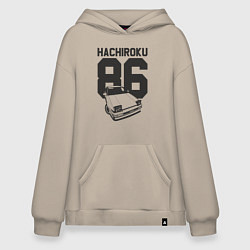Худи оверсайз Toyota AE86 Hachiroku