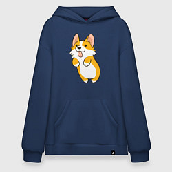 Худи оверсайз Корги лапочка