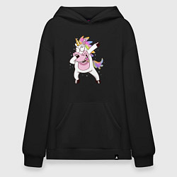 Худи оверсайз Dabbing Unicorn