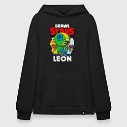 Худи оверсайз BRAWL STARS LEON