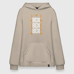 Худи оверсайз Box box box