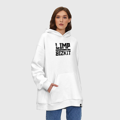 Худи оверсайз LIMP BIZKIT / Белый – фото 3