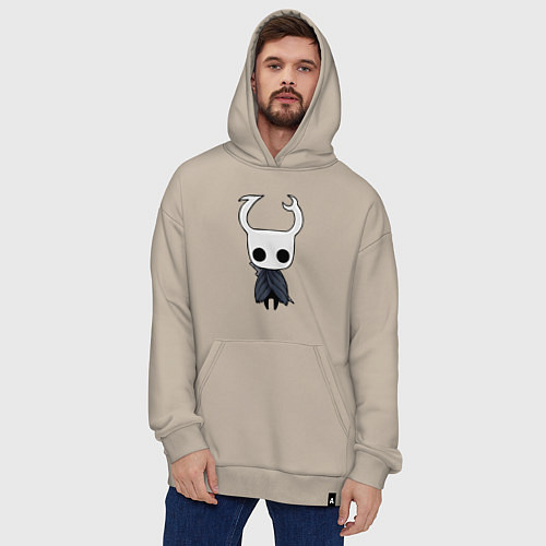 Худи оверсайз Рыцарь Hollow Knight / Миндальный – фото 4